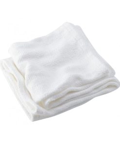 Pogonia Cotton Baby Blanket - White