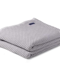Edgecomb Cotton Blanket - Dove Gray