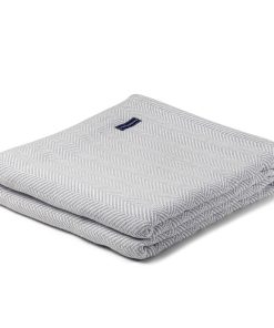 Penobscot Cotton Blanket - Dove Gray