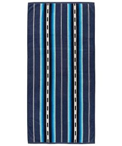 Ocean Stripe Towel - Blue