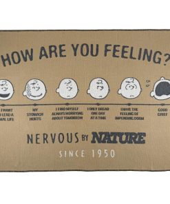 North Star Peanuts How Are You Feeling Throw