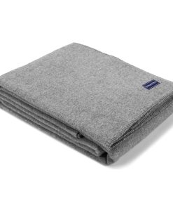 Pure & Simple Wool Blanket - Light Heather Gray