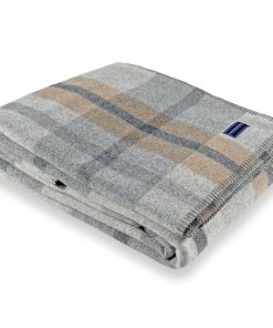 Northfield Plaid Wool Blanket