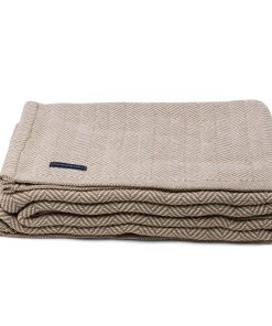 Penobscot Cotton Blanket - Stone