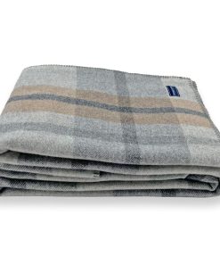 Northfield Plaid Wool Blanket