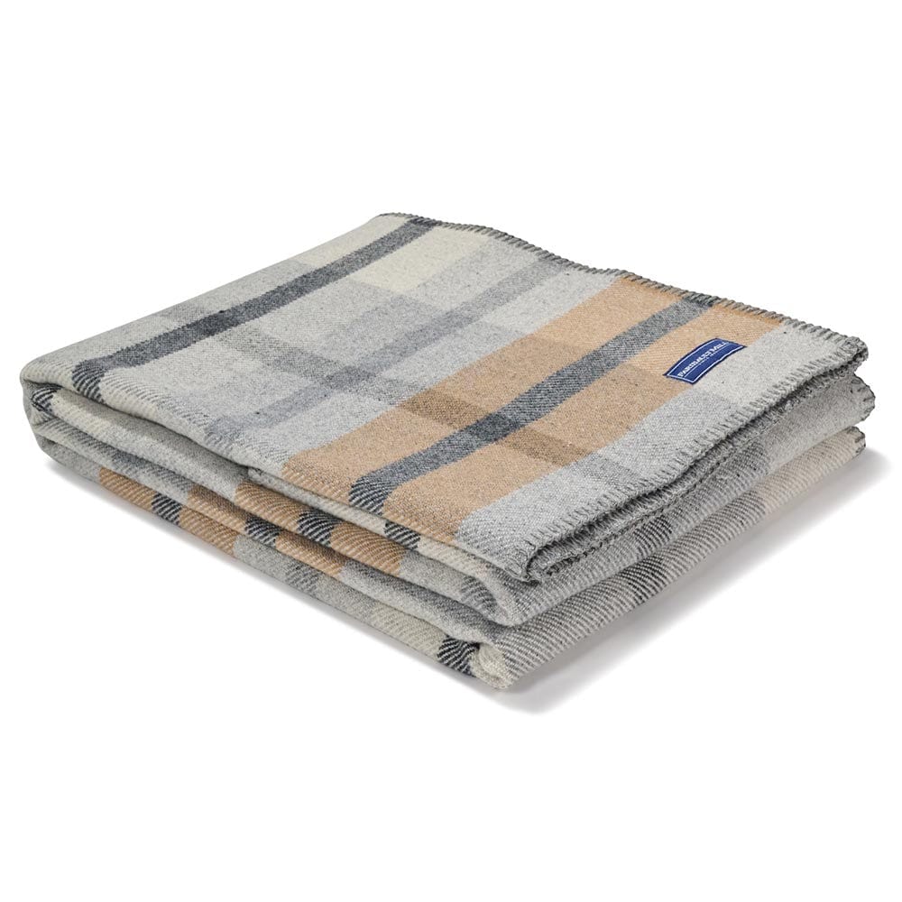 sm-image-13ddaffd264372d56eebed00 Northfield Plaid Wool Throw Blanket - Heritage Beige