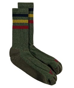 Frontier Wool Socks - Olive