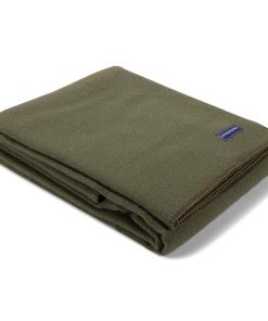 Pure & Simple Wool Blanket - Olive