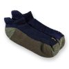 Ankle Runner Wool Socks - Navy