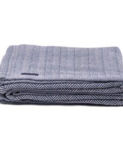 Penobscot Cotton Blanket - Indigo