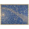 North Star Constellation Map Throw