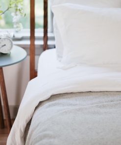 Summit Wool Blanket - Heather Natural