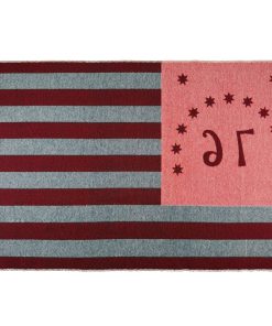 Bennington Flag Wool Throw
