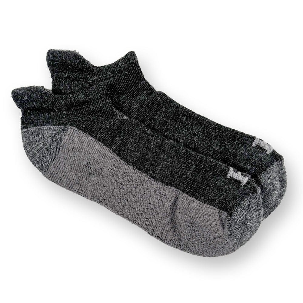 sm-image-3d13cffcd103bbe8e6b989f3 Ankle Runner Wool Socks - Charcoal
