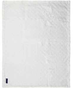 Pogonia Cotton Baby Blanket - White
