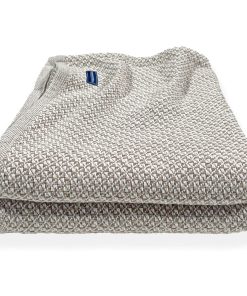 Bar Harbor Cotton Blanket - Stone