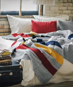 Frontier Wool Blanket - Gray