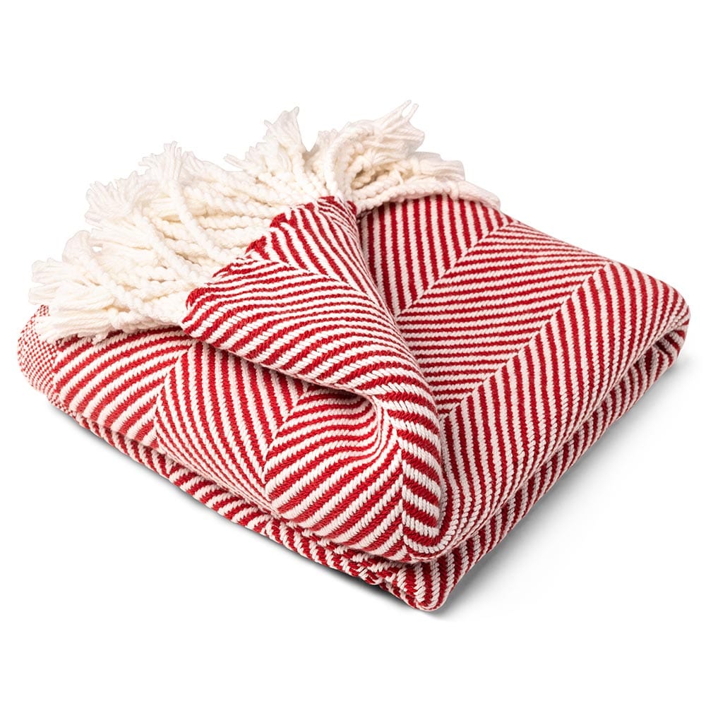 sm-image-4487209f50a5afa0cfdf2330 Monhegan Cotton Throw With Fringe - Breton Red