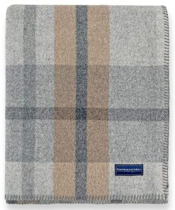 Northfield Plaid Wool Blanket