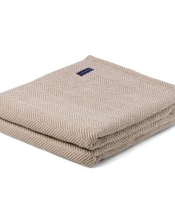 Penobscot Cotton Blanket - Stone