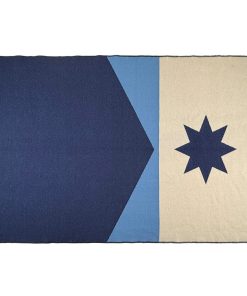Factory Second Minnesota Flag Wool Throw