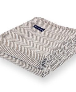 Penobscot Cotton Throw - Oyster