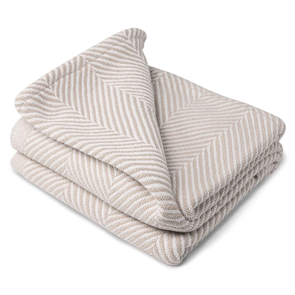 sm-image-52bbf49a4f3536b5f402c3b4 Monhegan Cotton Throw Without Fringe - Oyster