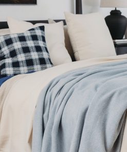 Pure & Simple Wool Blanket - Sky Blue