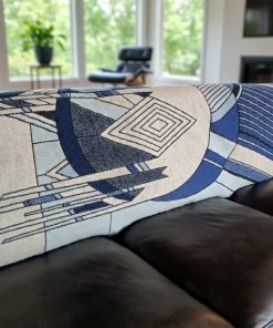 Frank Lloyd Wright Frozen Spheres Wool Throw