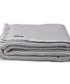Edgecomb Cotton Blanket - Dove Gray