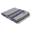 Cabin Wool Throw - Heather Gray