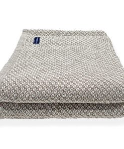 Bar Harbor Cotton Blanket - Stone