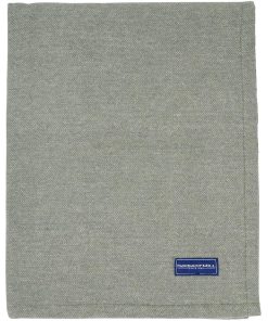 Lakefront Wool Blanket - Sage Green