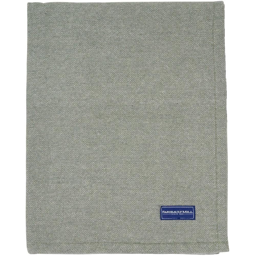 sm-image-6529fc85e617758bd7bffe86 Lakefront Wool Blanket - Sage Green