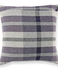 Northfield Plaid Alzheimer's Purple Pillow Case