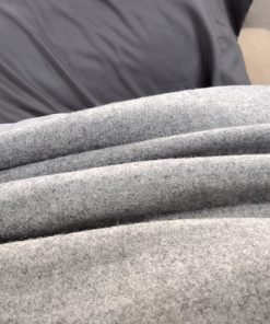 Pure & Simple Wool Blanket - Light Heather Gray