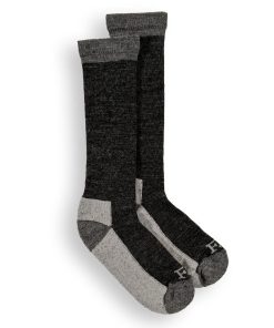 Adventurer Hiker Wool Socks - Charcoal