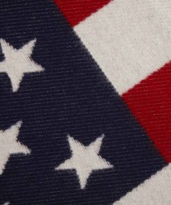 American Flag Wool Throw