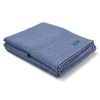 Lakefront Wool Blanket - Blue Steel