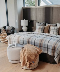 Northfield Plaid Wool Blanket