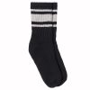 Faribault Mill x American Trench Retro Stripe Socks - Black