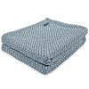 Bar Harbor Cotton Blanket - Indigo