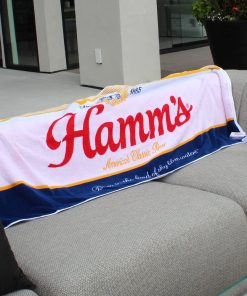 Hamm's Beer Can Towel