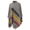 Frontier Wool Shawl - Gray