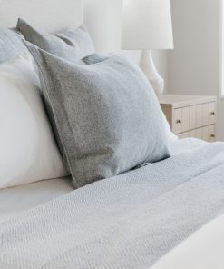 Penobscot Cotton Blanket - Dove Gray