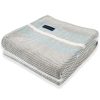 Cabin Cotton Throw - White/Oyster/Surf