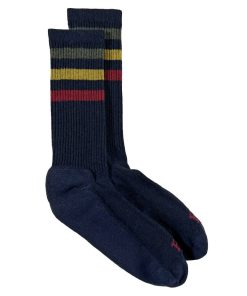 Frontier Wool Socks - Navy