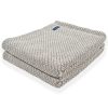 Bar Harbor Cotton Blanket - Stone