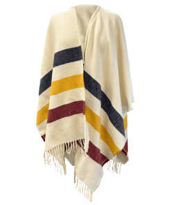 Frontier Wool Shawl - Natural