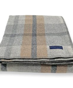 Northfield Plaid Wool Blanket